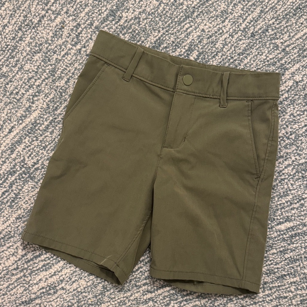 Janie and Jack Olive Green Kids Shorts